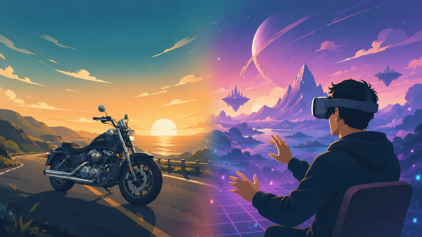 ハーレーとAR VRデバイスへの憧れ